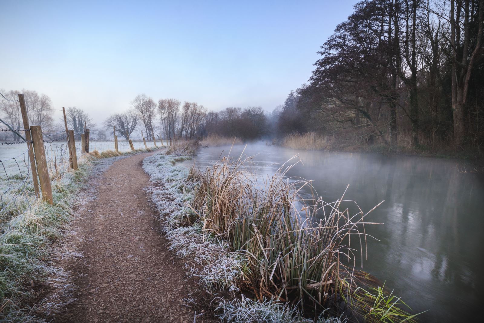 The Itchen Navigation Path, Hampshire